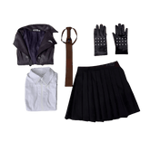 Kirigiri Kyouko Cosplay Costume - Danganronpa Game Character Outfit - Coscosmos